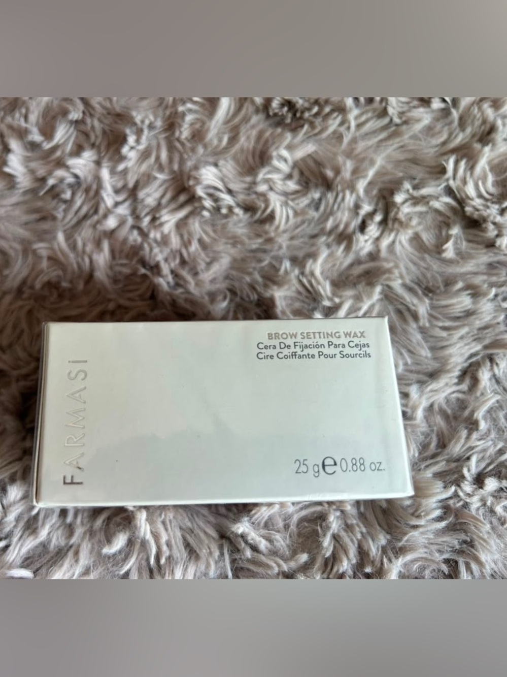 Farmasi Brow Setting Wax - Cream White Packaging